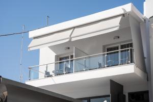 Balkón alebo terasa v ubytovaní CentralViewSuites