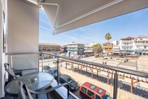 Balkón alebo terasa v ubytovaní CentralViewSuites