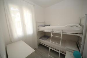 Postel nebo postele na pokoji v ubytování Villa Manu appartamento 01