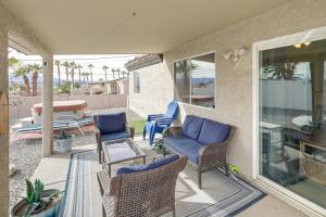 Et opholdsområde på Lake Havasu Retreat