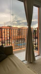 Μπαλκόνι ή βεράντα στο Apartamento para COP 30
