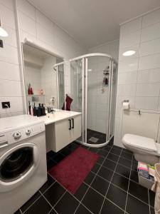 Et badeværelse på 3-room downtown apartment