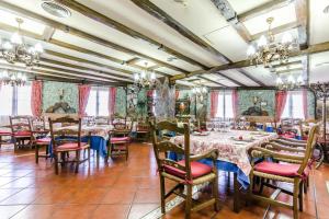 Restaurace v ubytování Carlos I Toledo
