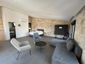 Χώρος καθιστικού στο Exclusive new villa with private pool - 4BR