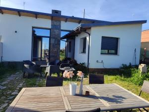 Vonkajšia záhrada v ubytovaní Bungalow Sierra San Vicente