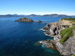 Naturlandskabet i nærheden af feriehuset