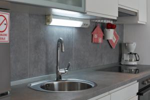 Küche/Küchenzeile in der Unterkunft Apartments Kala & Kaleta