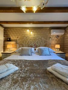 Posteľ alebo postele v izbe v ubytovaní Superior Luxury Apartment Spalato