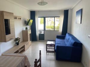 Kuchyňa alebo kuchynka v ubytovaní Apartamentos Playa Langosteira
