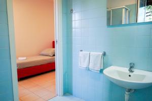 Koupelna v ubytování CiaoMi - Hostel & Long Stay - Milano Niguarda & Bicocca