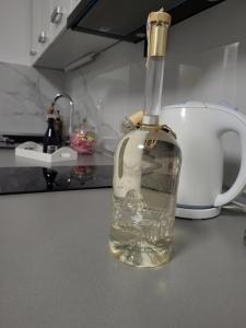 Příslušenství pro přípravu čaje a kávy v ubytování STUDIO APARTMAN KATARINA