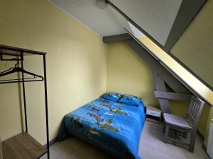 Postel nebo postele na pokoji v ubytování Gite du Puits Tournant - Chambre 3