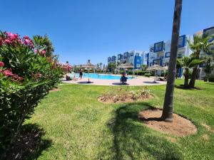 a view of the pool at the resort at Cabo Apparte Piscine & Panoramique View K17 in Cabo Negro