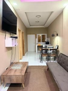TV a/nebo společenská místnost v ubytování 5 minutos de UNITEC Apartamento completo de un cuarto