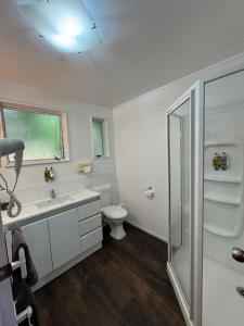 Koupelna v ubytování Aldan Lodge + 29 fotografií