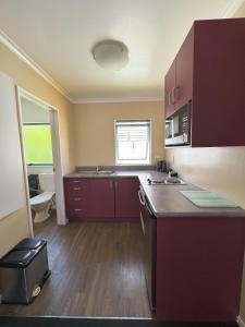 Kuchyň nebo kuchyňský kout v ubytování Aldan Lodge