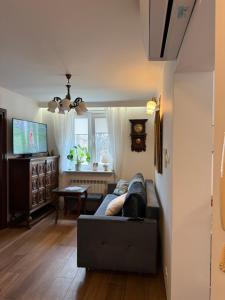 Posezení v ubytování Apartament Antique Pruszków Centrum
