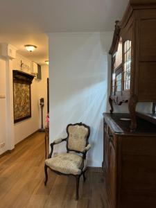 Kuchyň nebo kuchyňský kout v ubytování Apartament Antique Pruszków Centrum