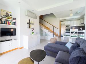 Χώρος καθιστικού στο Chalet in Salobre with Private Heated Pool