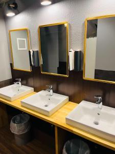 Vannituba majutusasutuses Mikami Asakusabashi Hotel