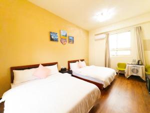 Postel nebo postele na pokoji v ubytování Gentlemen B&B