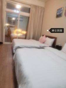 Postel nebo postele na pokoji v ubytování Gentlemen B&B