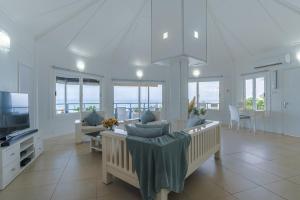 TV a/nebo společenská místnost v ubytování Seaview Private Villas