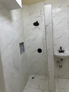 Koupelna v ubytování Ochi Breeze Villa