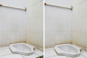 Vonios kambarys apgyvendinimo įstaigoje SPOT ON 91064 Wisma Lec Syariah