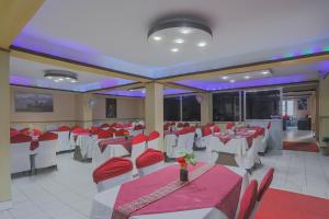 Istumisnurk majutusasutuses OYO 789 Hotel Shivam Plaza