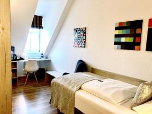 Postel nebo postele na pokoji v ubytování Best Western Hotel Kurfürst Wilhelm I.