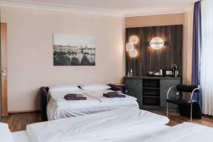 Postel nebo postele na pokoji v ubytování Best Western Hotel Kurfürst Wilhelm I.