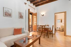 Posezení v ubytování Andrés Pérez