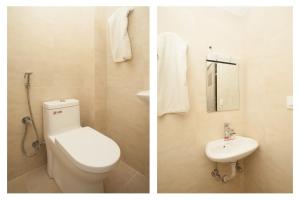 Vannituba majutusasutuses OYO 626 Hotel Himchuli
