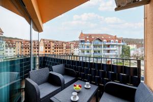 Posedenie v ubytovaní Apartamenty Horyzont SeaView by Rent like home