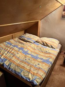 Postel nebo postele na pokoji v ubytování Apartmán Kutná Hora -Velký rybnik