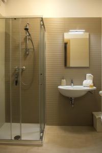 Koupelna v ubytování Residenze Roscioli