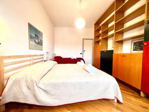 Posteľ alebo postele v izbe v ubytovaní Casa Pinturicchio