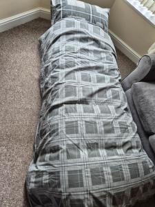 Χώρος καθιστικού στο Harrogate central apartment