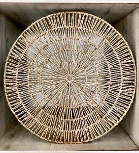 a large wicker basket is on top of a wall at Hotel Ankaa - Adults Only in Porto Cristo