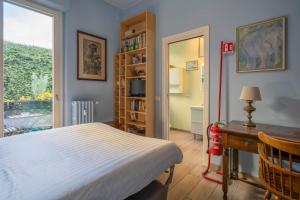 Postel nebo postele na pokoji v ubytování Charming Room Battaglia Appartamenti