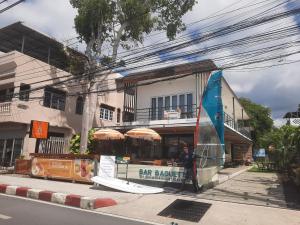 Budova, kde se aparthotel nachází