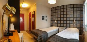 Voodi või voodid majutusasutuse Svefi Vandrarhem - Hostel toas
