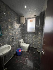 Koupelna v ubytování Luvi Casa