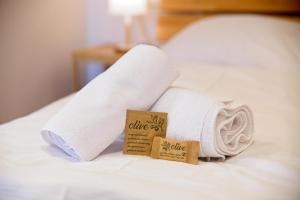 Ein Bett oder Betten in einem Zimmer der Unterkunft Boardinghouse Steinen