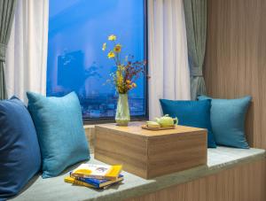 Posezení v ubytování Foshan Shunde Ruitao Hotel