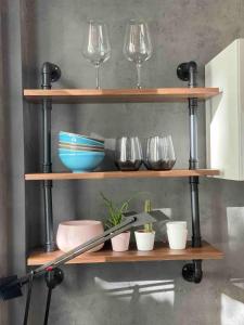 Gallery image of Neuss Zentrum 70qm Maisonette-Wohnung in Stadthaus in Neuss