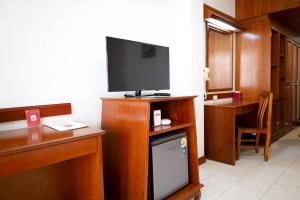 TV a/nebo společenská místnost v ubytování Tony Resort