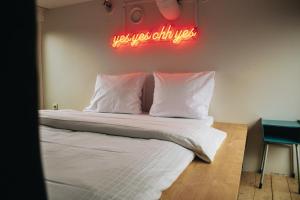 Letto o letti in una camera di King Kong Hostel