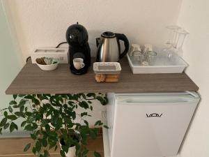 Kuchyň nebo kuchyňský kout v ubytování B&B Hideaway Haven Villa